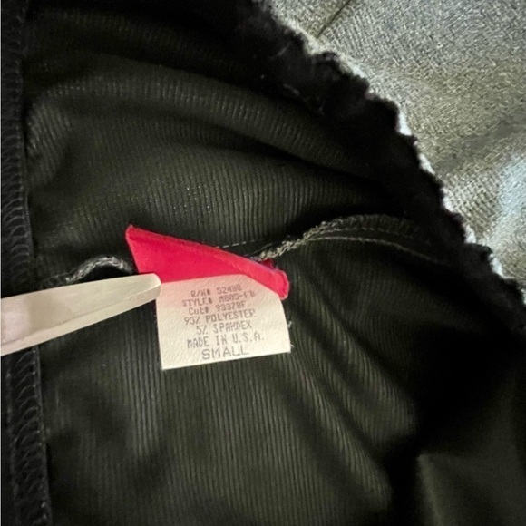 NWOT, VINTAGE BLUE, WOMENS A-LINE, MINI SKIRT WITH TIE AT WAIST. SIZE SMALL. - Picture 4 of 4